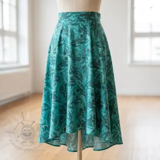 Wiskoza RAYON POPLIN Paisley design C