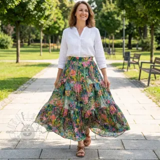 Wiskoza RAYON POPLIN Eve design B