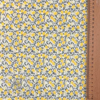 Bawełniana tkanina DOBBY Lemons digital print