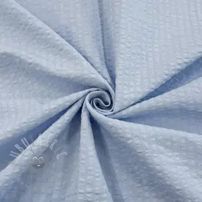 Bawełniana tkanina BUBBLE dusty blue