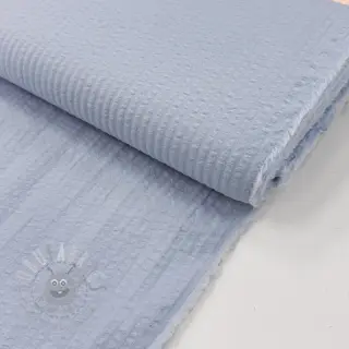 Bawełniana tkanina BUBBLE dusty blue