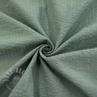Bawełniana tkanina BUBBLE khaki