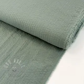 Bawełniana tkanina BUBBLE khaki