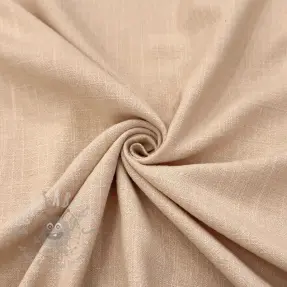 Tkanina wiskozowa z lnem WASHED beige