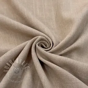 Tkanina wiskozowa z lnem WASHED sand