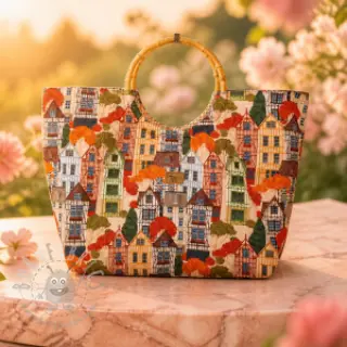 Tkanina dekoracyjna premium Favourite village