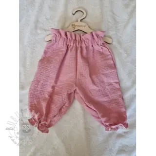 Muślin double gauze soft rose