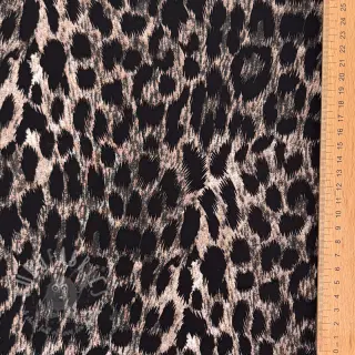 Wiskoza RADIANCE Wild skin grey digital print