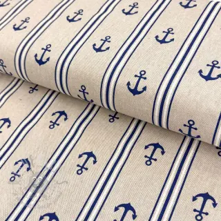 Tkanina dekoracyjna Linenlook Stripe Maritime