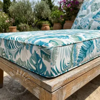 Tkanina dekoracyjna OUTDOOR Marquise blanc