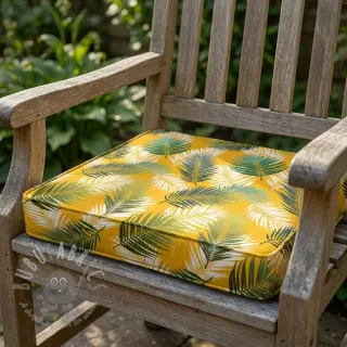 Tkanina dekoracyjna OUTDOOR Hendaye jaune