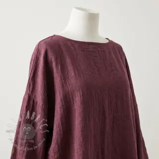 Len STONEWASHED PREMIUM bordeaux