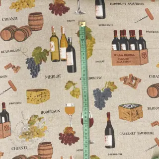 Tkanina dekoracyjna Linenlook Wine tasting