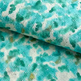 Bawełniana tkanina EMBROIDERY Paint brush design B