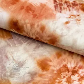Wiskoza TWILL Messy TIE DYE design B