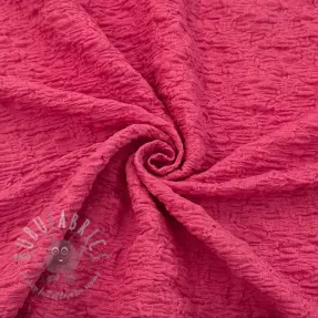 Bawełniana tkanina SMOGGED EMBROIDERY pink