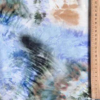 Wiskoza TWILL Messy TIE DYE design C