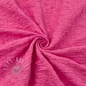 Bawełniana tkanina SMOGGED EMBROIDERY fuchsia