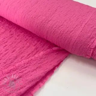 Bawełniana tkanina SMOGGED EMBROIDERY fuchsia