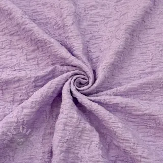 Bawełniana tkanina SMOGGED EMBROIDERY purple
