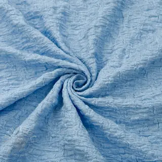 Bawełniana tkanina SMOGGED EMBROIDERY light blue
