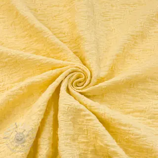 Bawełniana tkanina SMOGGED EMBROIDERY yellow