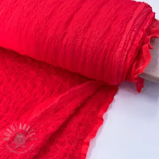Bawełniana tkanina SMOGGED EMBROIDERY peach