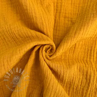 Muślin double gauze ochre