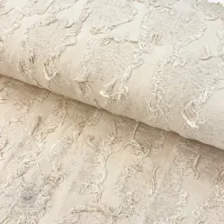 Bawełniana tkanina z lnem JACQUARD RUFFLE
