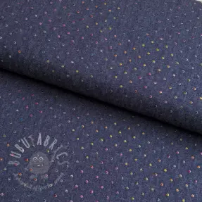 JEANS DENIM 3,8 OZ Drops Metallic dark blue