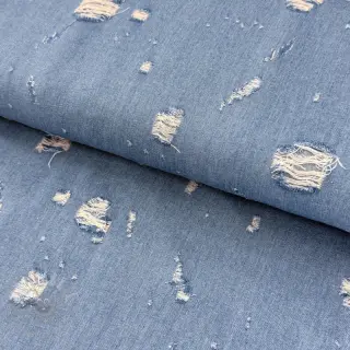 JEANS DENIM 6 OZ Big Holes light blue
