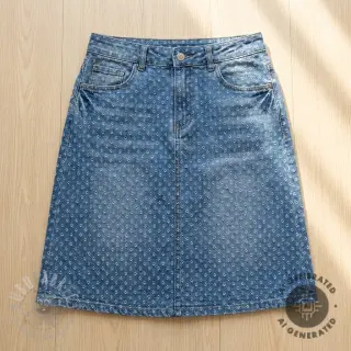 JEANS DENIM 6 OZ Big flakes blue
