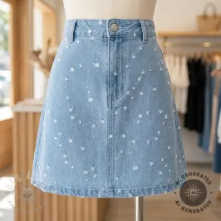 JEANS DENIM 6 OZ Uneven Small Holes light blue