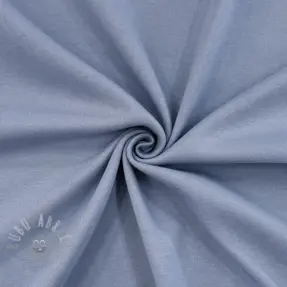 Jersey INTERLOCK light blue ORGANIC