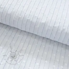 Bawełniana tkanina EMBROIDERY Flowstripe