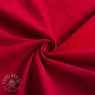 Sztruks 21 W WASHED STRETCH dark red