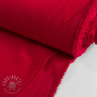 Sztruks 21 W WASHED STRETCH dark red