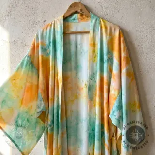 Wiskoza SATIN Blurricio design A