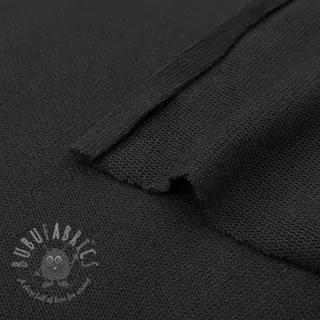 Dzianina swetrowa BABY KNIT black