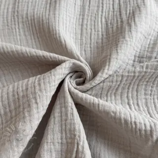 Muślin double gauze PLAIN natural