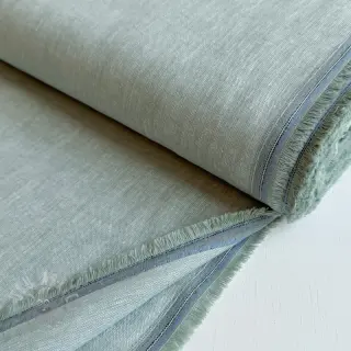 Len z bawełną PLAIN mint