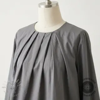 Popelina 0151 dark grey