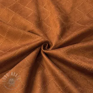 Zamsz stretch SCUBA Diamond clay brown