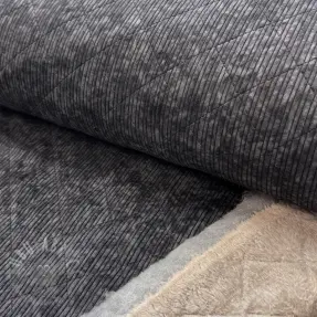 Sztruks QUILT black