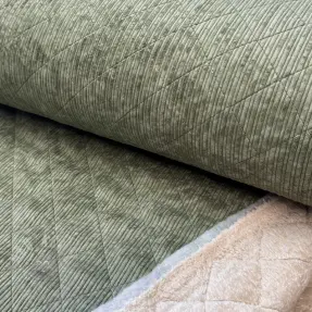 Sztruks QUILT khaki