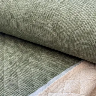 Sztruks QUILT khaki