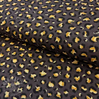 Tkanina dekoracyjna premium Leopard animal small dark brown