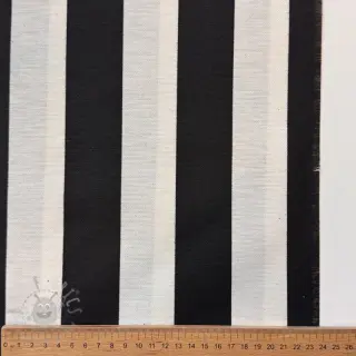 Tkanina dekoracyjna premium Joyful basic stripe black