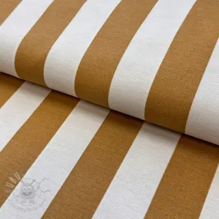 Tkanina dekoracyjna premium Joyful basic stripe yellow