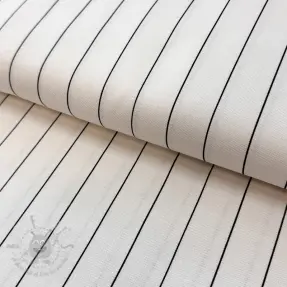 Tkanina dekoracyjna premium Perfect thin lines black